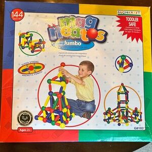 Magneatos Jumbo Magnetic Construction Set - Multicolor